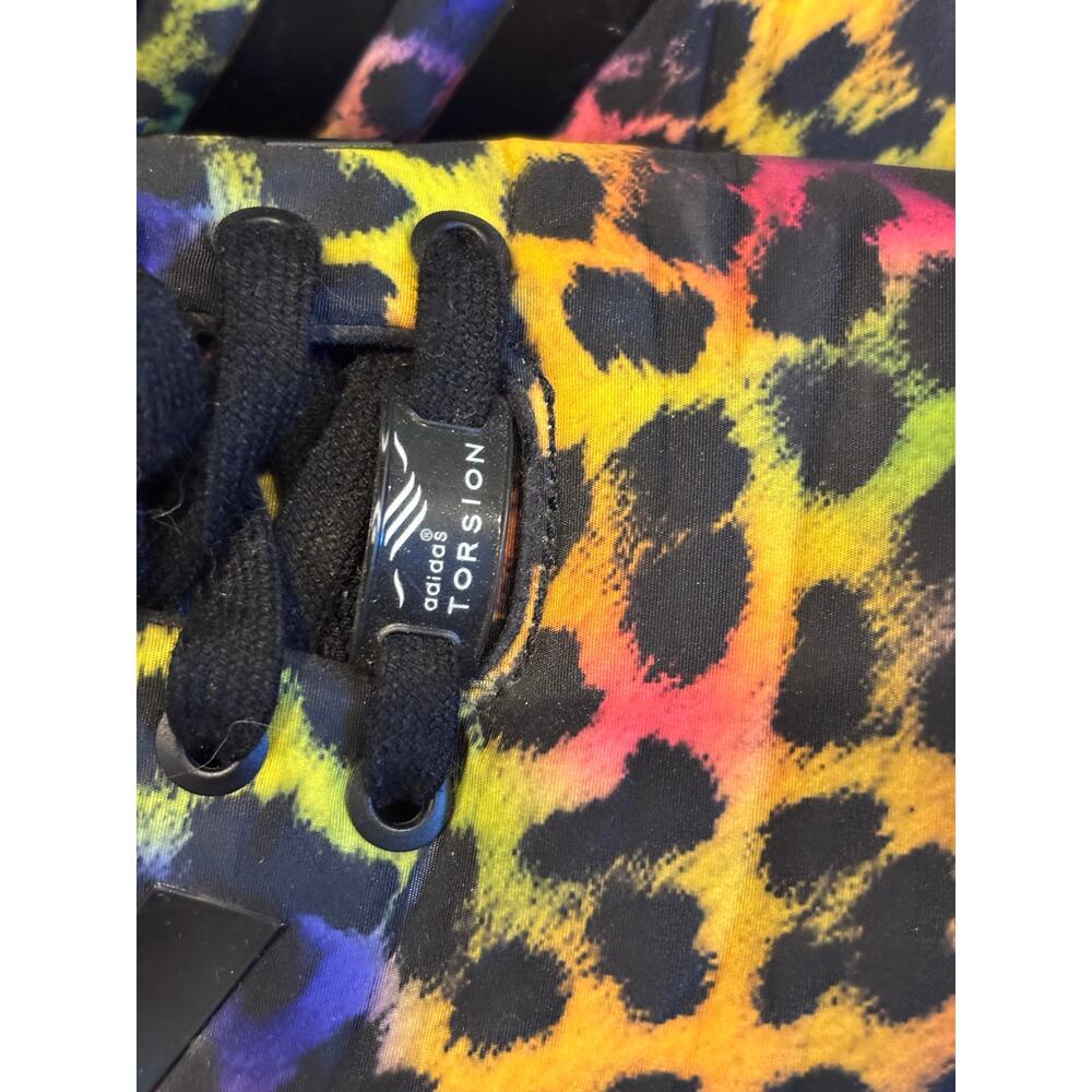 Adidas Originals ZX Flux Torison W Rainbow Cheetah Women's Shoes - Picture 3 of 6